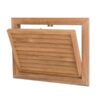 solid teak air conditioning vent