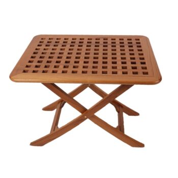 Solid Teak Folding Table 75cm