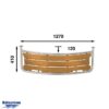 teak stern platform