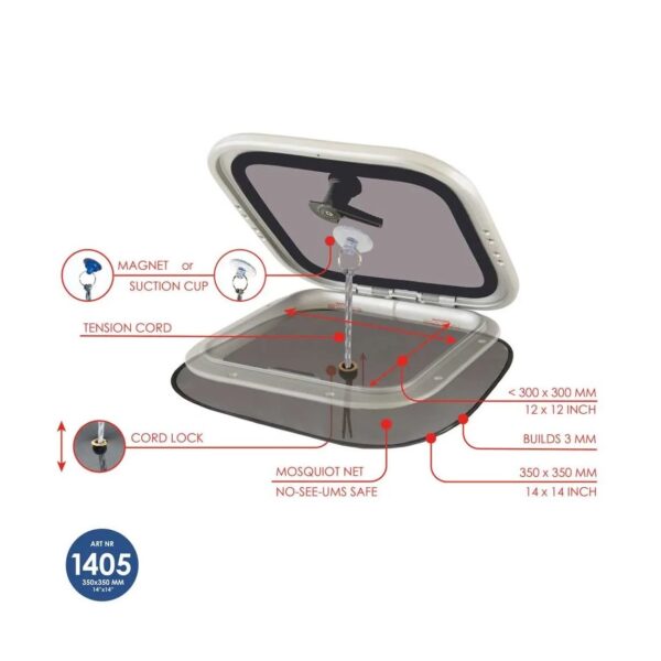 Boatsystem Mosquito Net 2 1