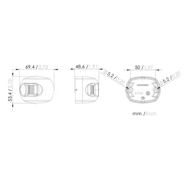 S34 LED Port Drawing