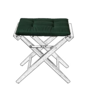 Cushion Set for Teak Directors Stool - Green