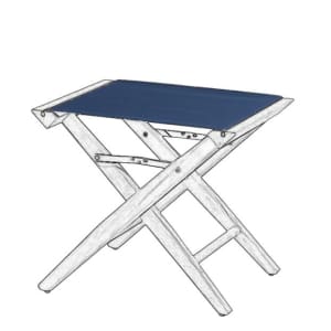 Replacement Canvas for Teak Directors Stool - Navy