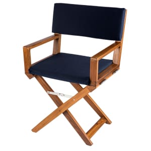 Navy Cushion Set for ‘Edge’ Teak Directors Chair