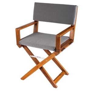 Forza Charcoal Cushion Set for ‘Edge’ Teak Directors Chair