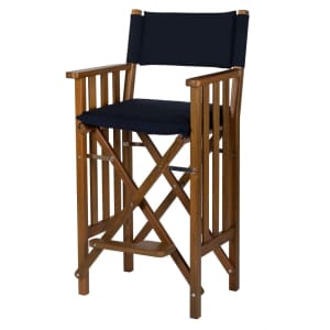 Solid Teak Helmsman Seat II - (Frame Only No Cushions) - Oiled